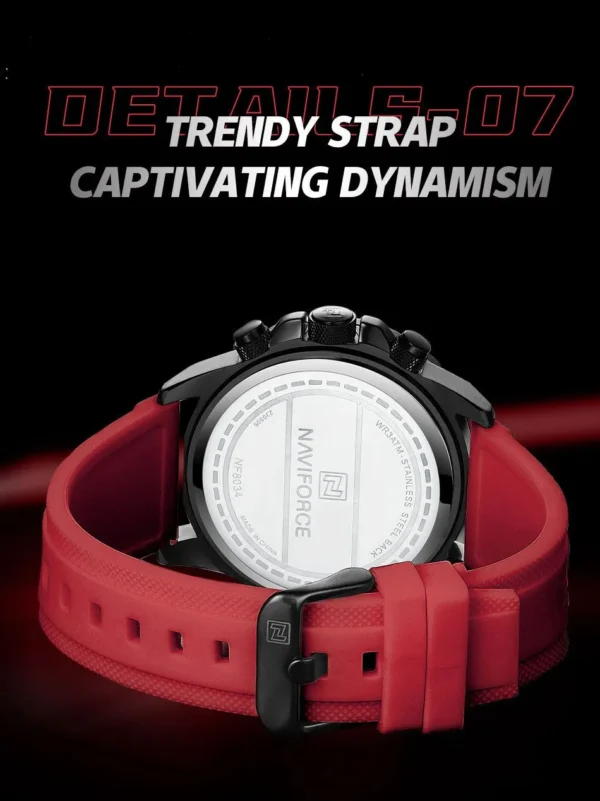 Naviforce NF-8034 Chronograph Exclusive Edition - Image 6